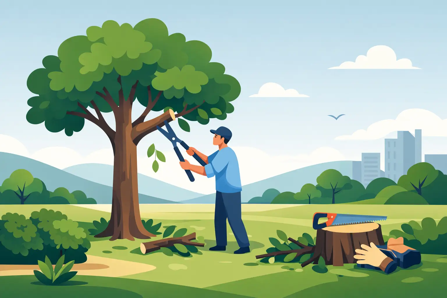 Bila Perlu Pangkas Dahan Pokok?