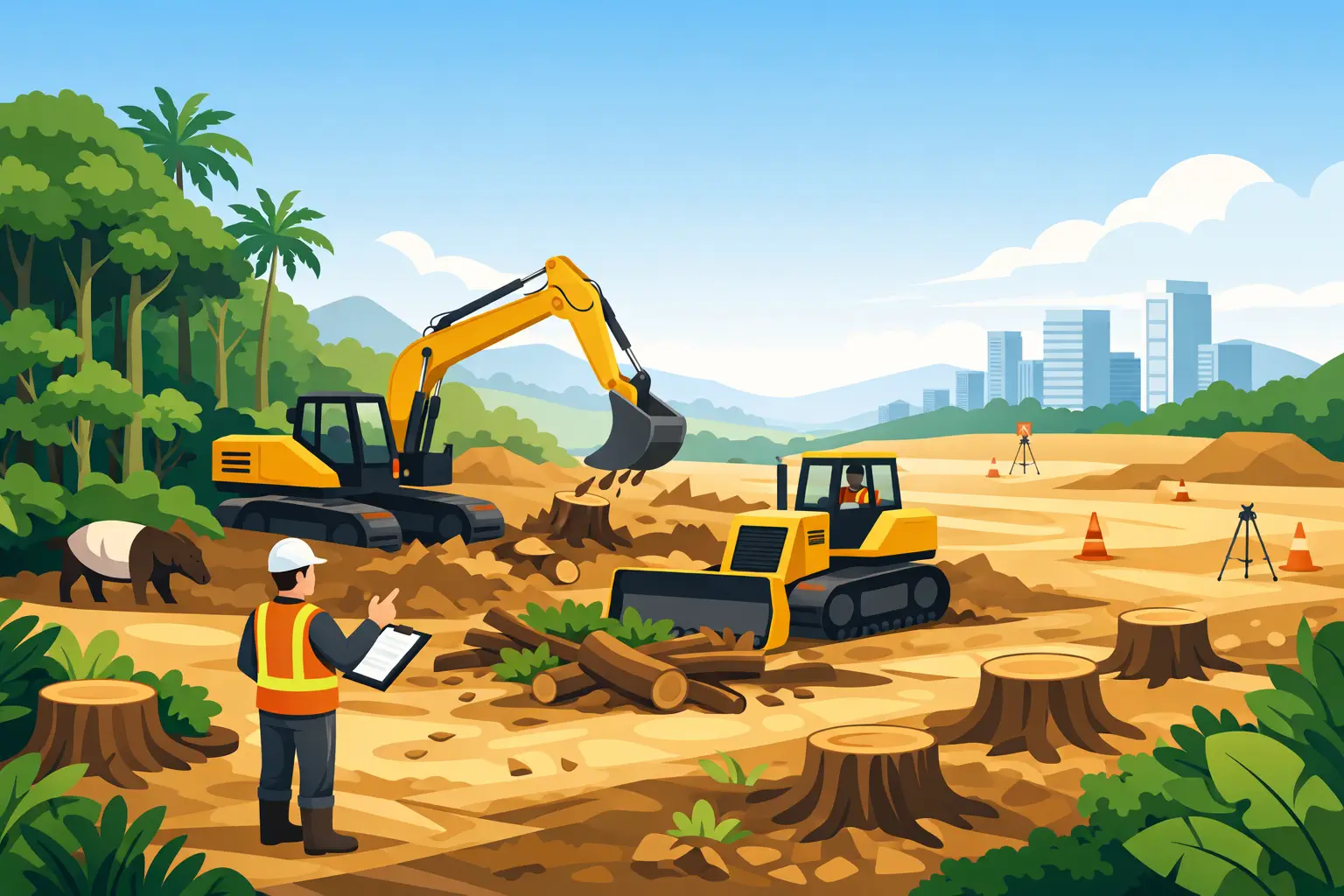 Land Clearing Malaysia untuk Tapak yang Selamat
